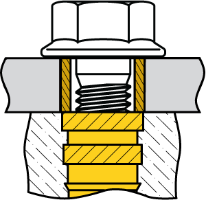Figure 5: Ideal bolted joint
